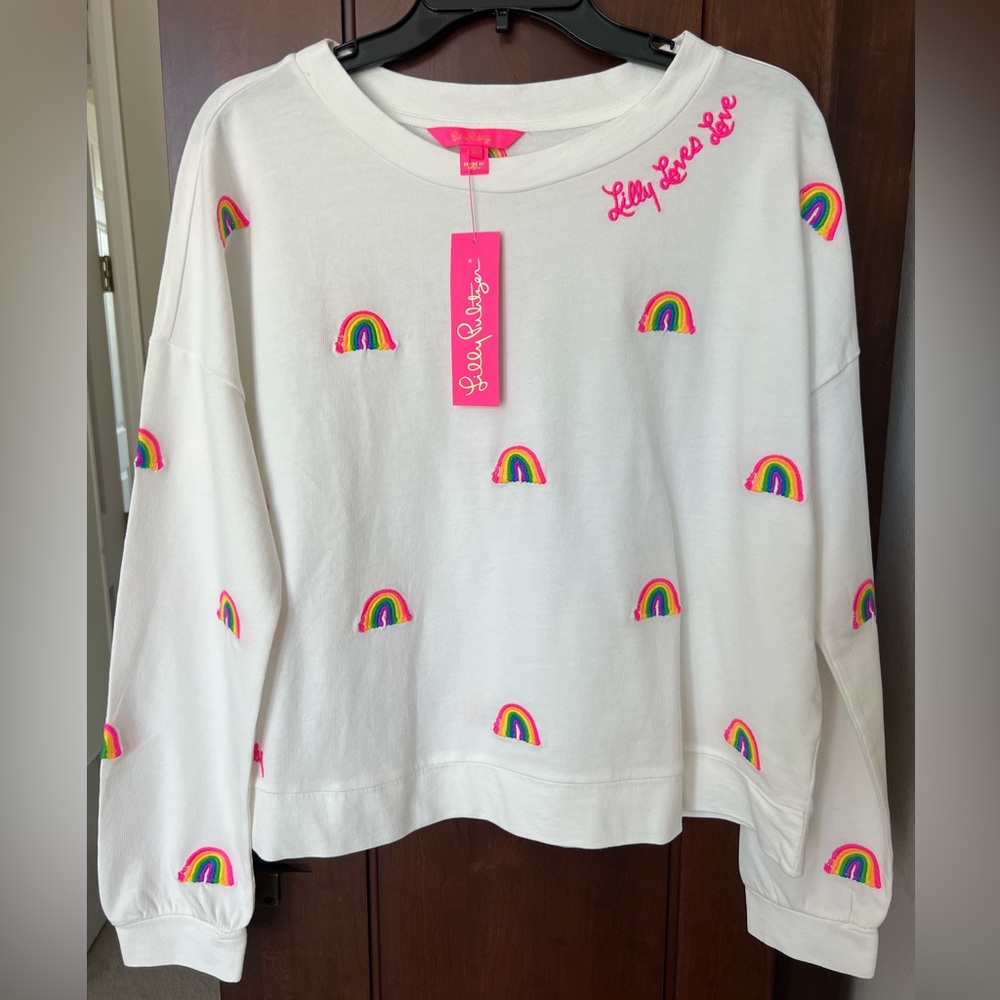 Lilly Pulitzer Rainbow Sweatshirt